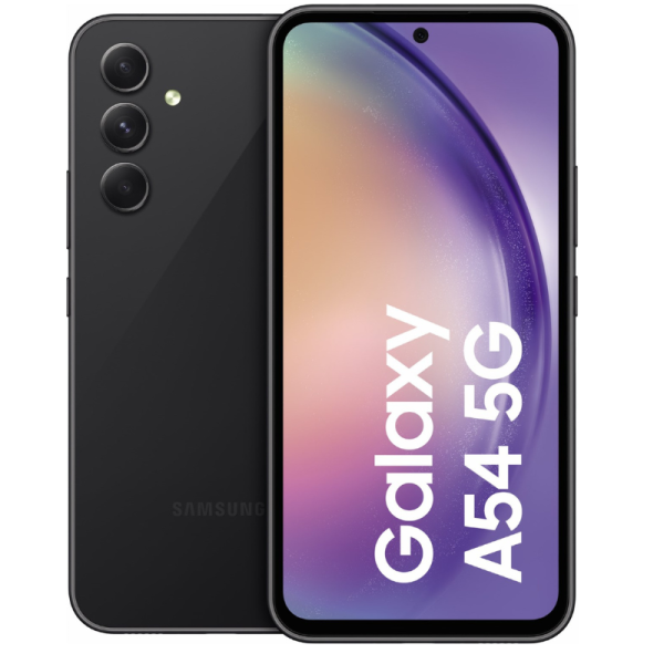Samsung Galaxy A54 5G (128GB) slimme telefoon geweldig grafiet