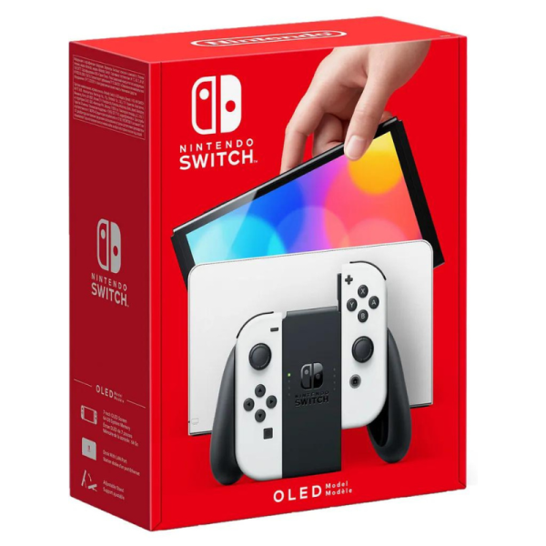 Nintendo Switch OLED spelcomputer wit