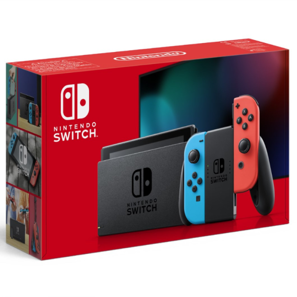 Nintendo Switch console neon rood/neon blauw